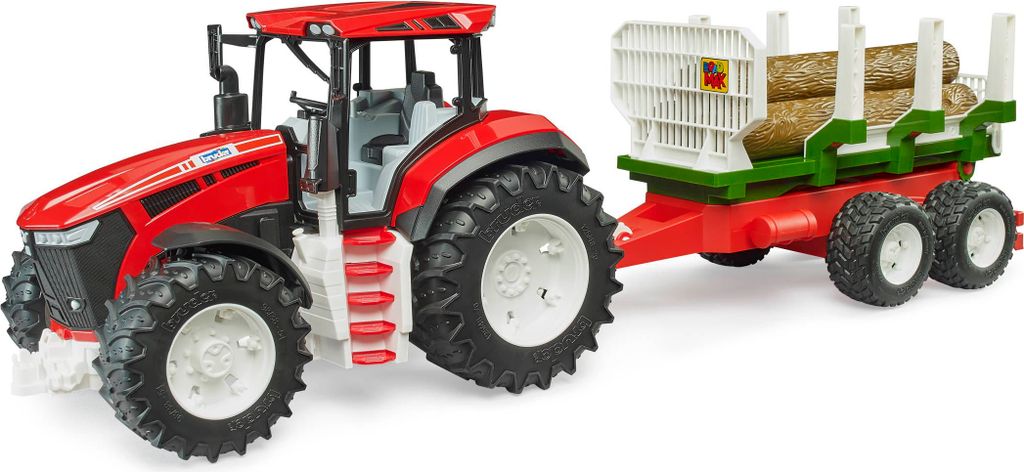 traktor bruder ROADMAX s predsunutým prívesom Obrázok produktu 