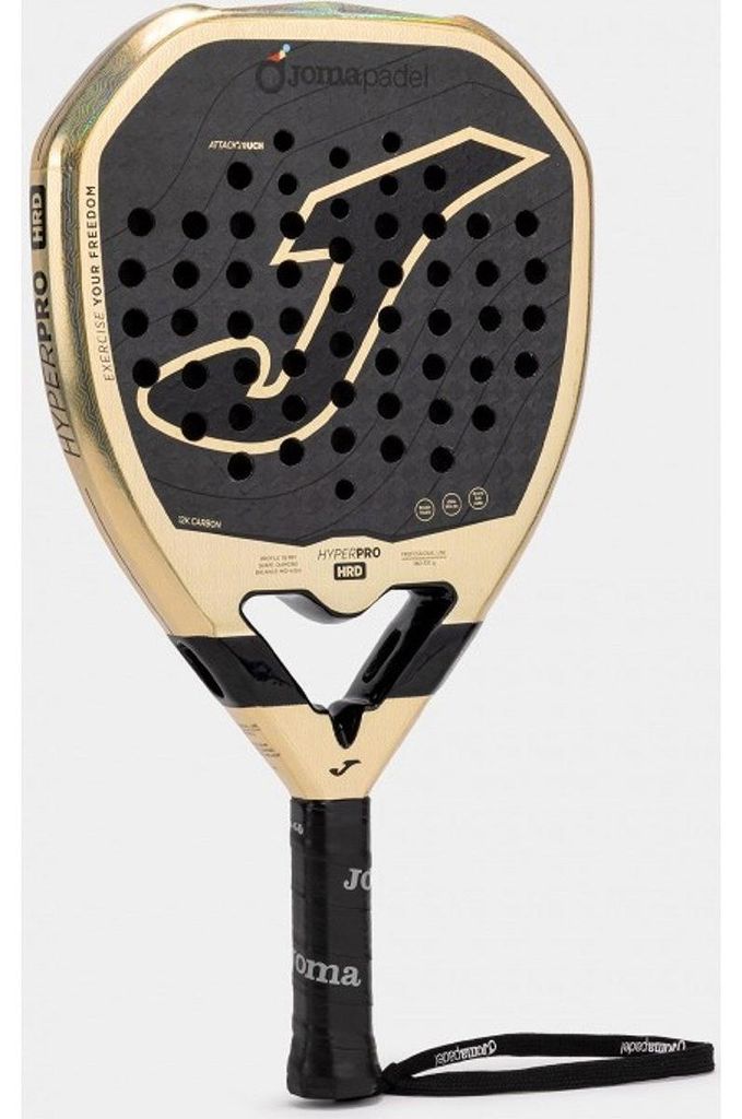 Joma Hyper Pro – Pálka na paddle tenis – Černá / Zlatá | Obrázek produktu 