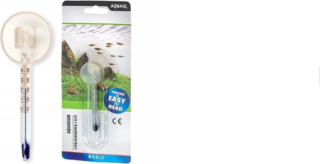 Glas Thermometer 6 cm