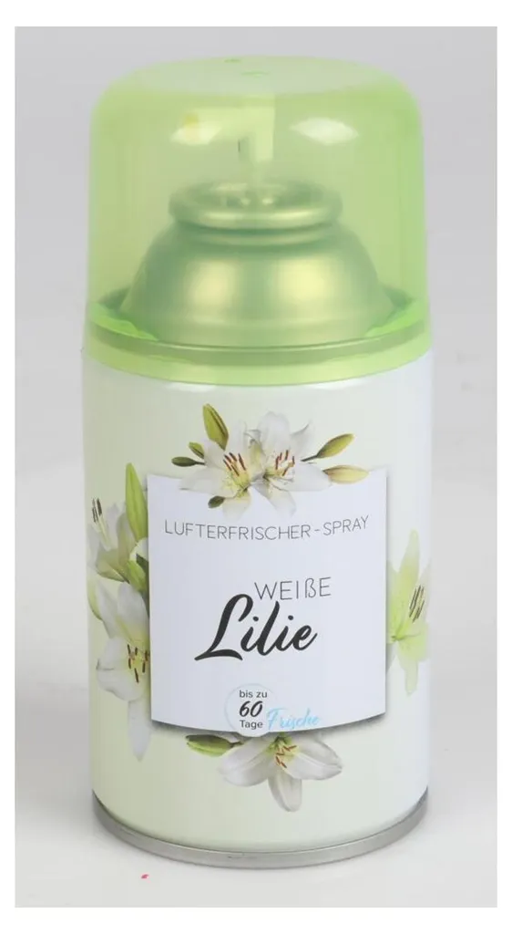 Lot de 12 diffuseurs de parfum 250ml Lys Blanc spray d'intérieur frais