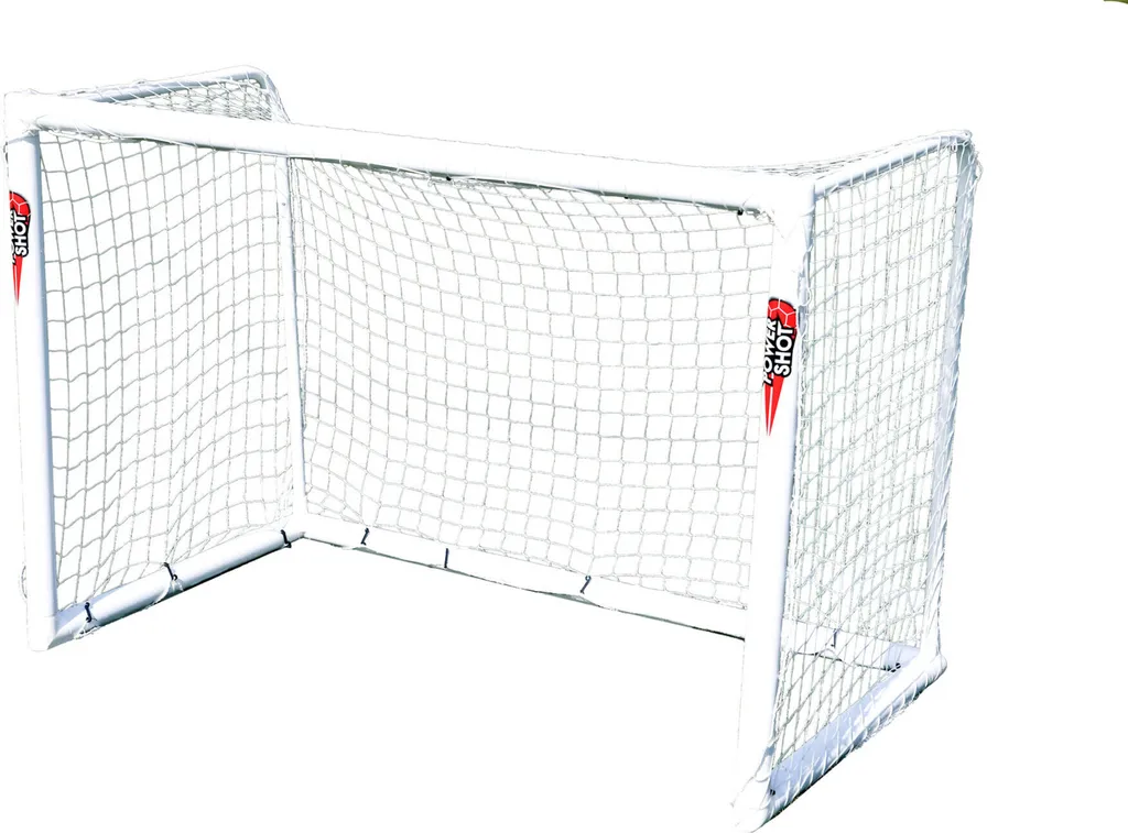 But de Football pour Jardin 180x120cm uPVC avec Mur de Tir pour Enfants