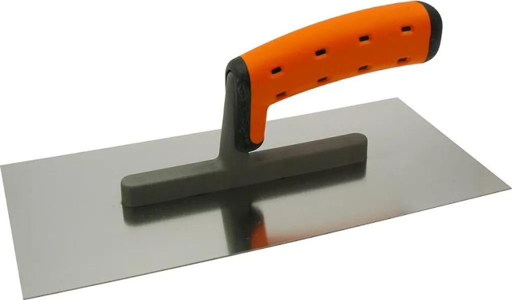 Spatule lisse en acier inoxydable 2K 130x355mm E-313-0350 pour enduit