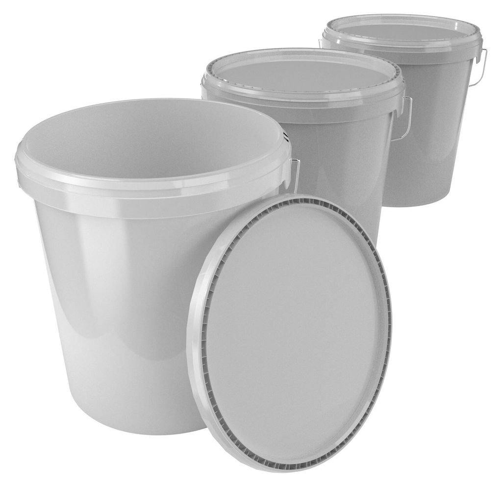 Eimer mit Deckel 16 L | Vorratseimer | Lebensmittelecht Produktbild 