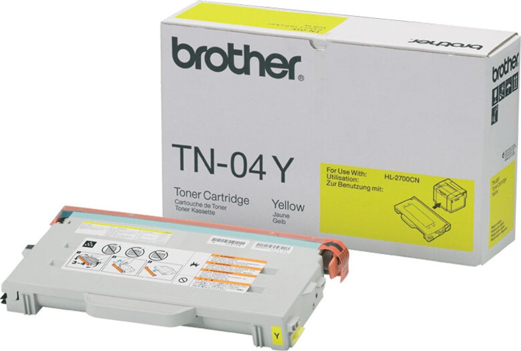 Brother TN-04Y Tonerkartusche 1 Stück(e) Original Gelb