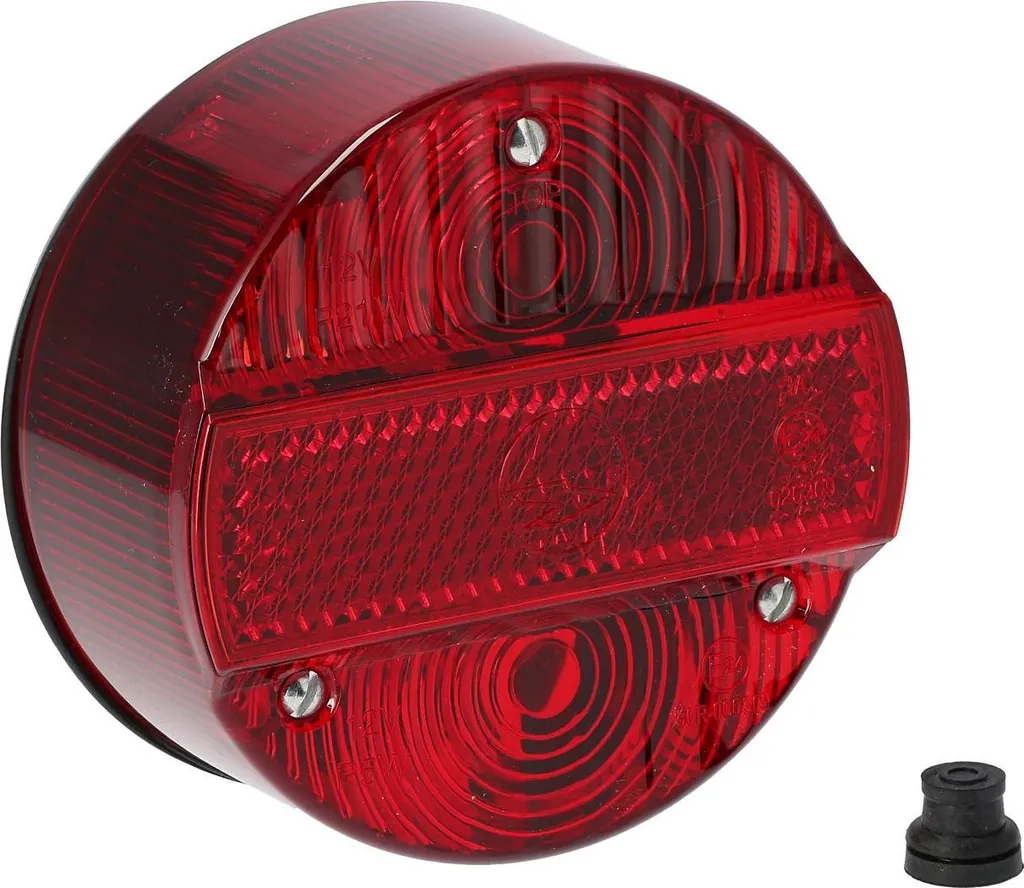 Faro Posteriore Tondo 120mm Simson SR50 S51 - Stop e Posizione