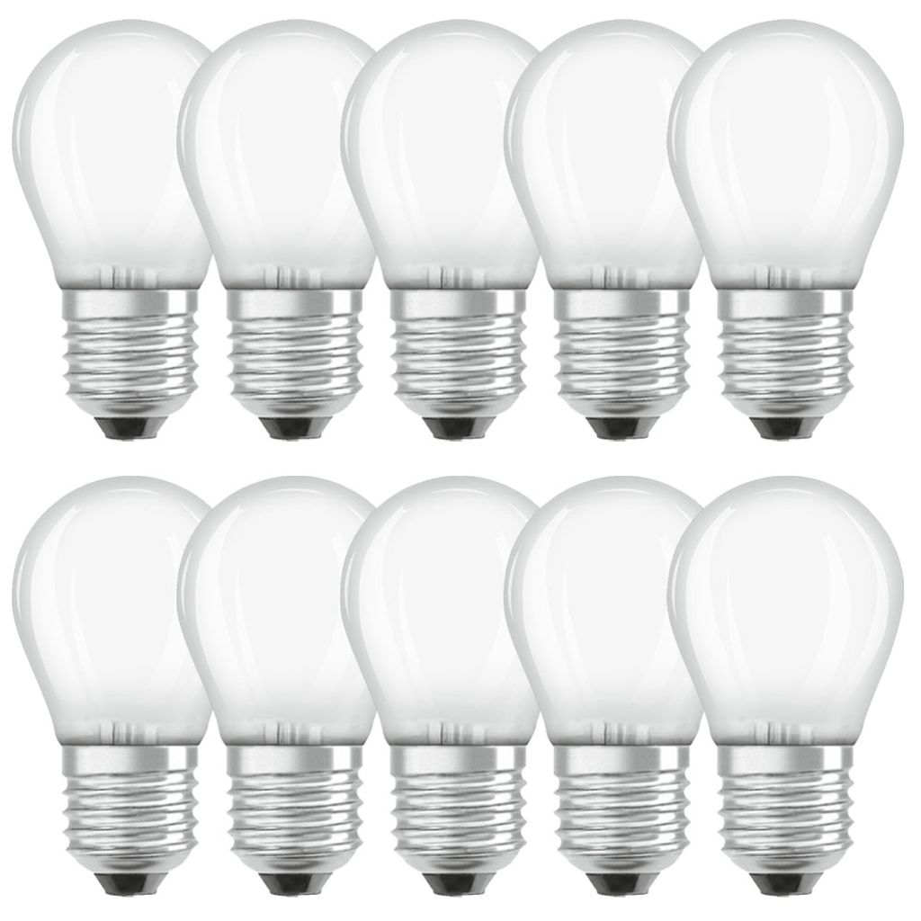 Osram ST CLAS P40 4W 6500K E27 10PACK LED-Tropfen, Sockel Produktbild 
