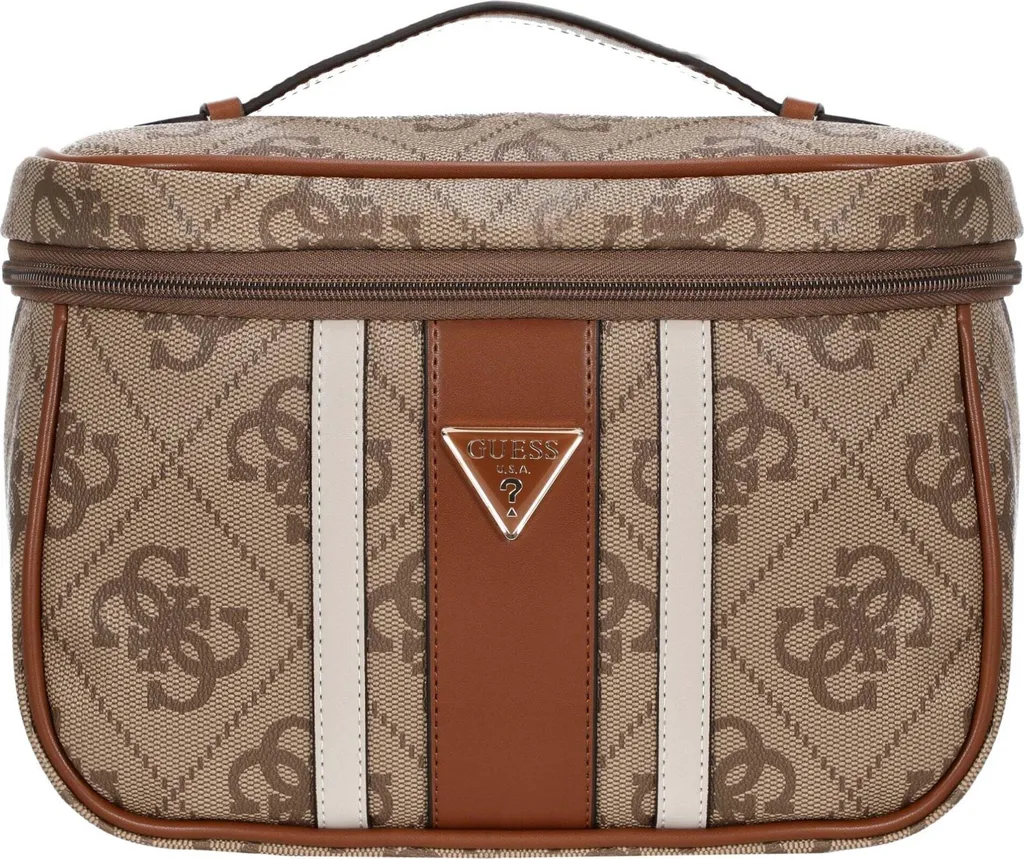 Vanity case Erenia Logo Charbon - Trousse de toilette rigide de luxe