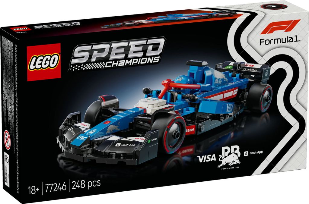 LEGO® Speed Champions 77246 - Závodní vůz Visa Cash App RB Obrázek produktu 