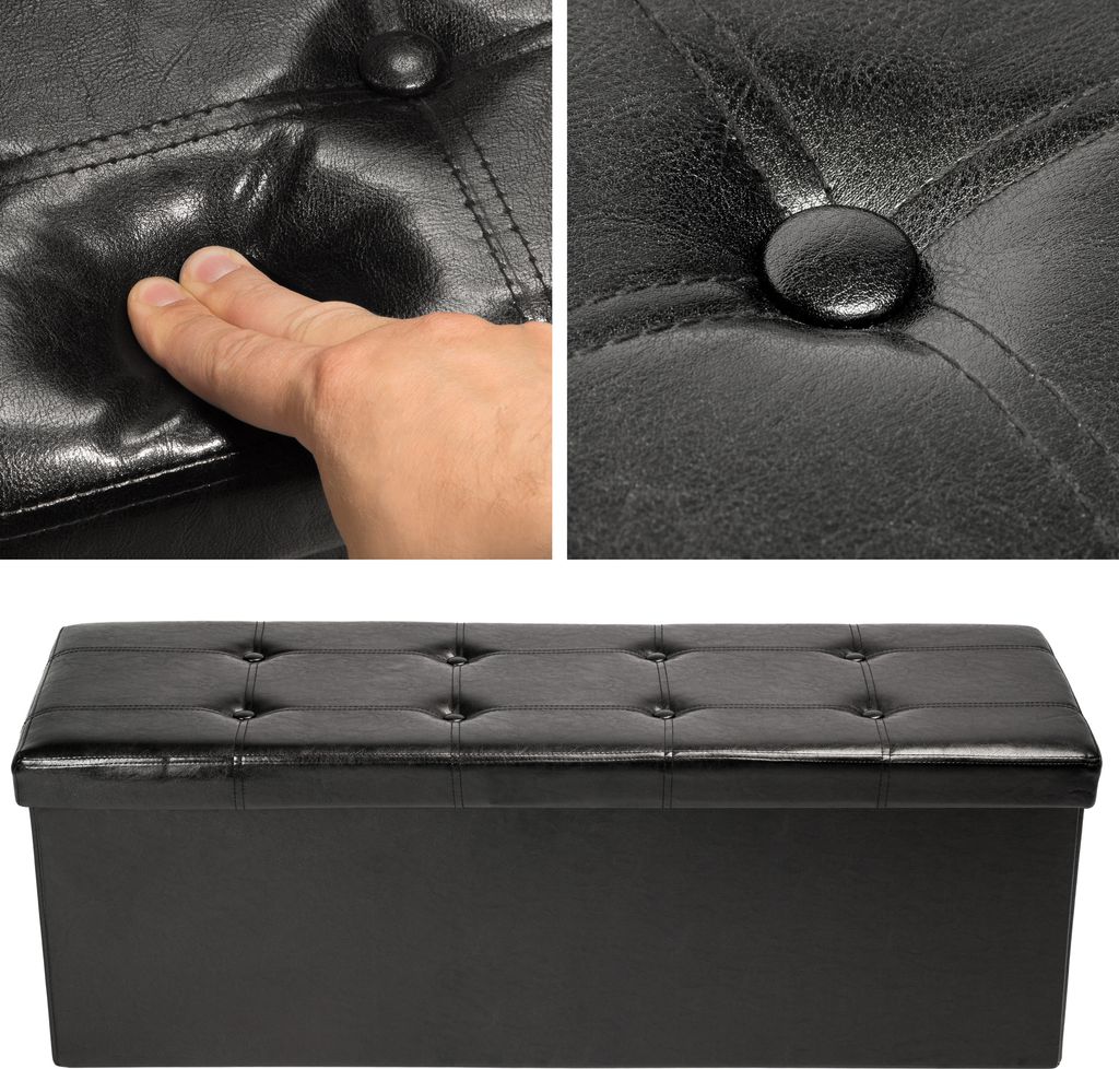 Stolička s úložným priestorom 110 x 38 x 38 cm Obrázok produktu 3