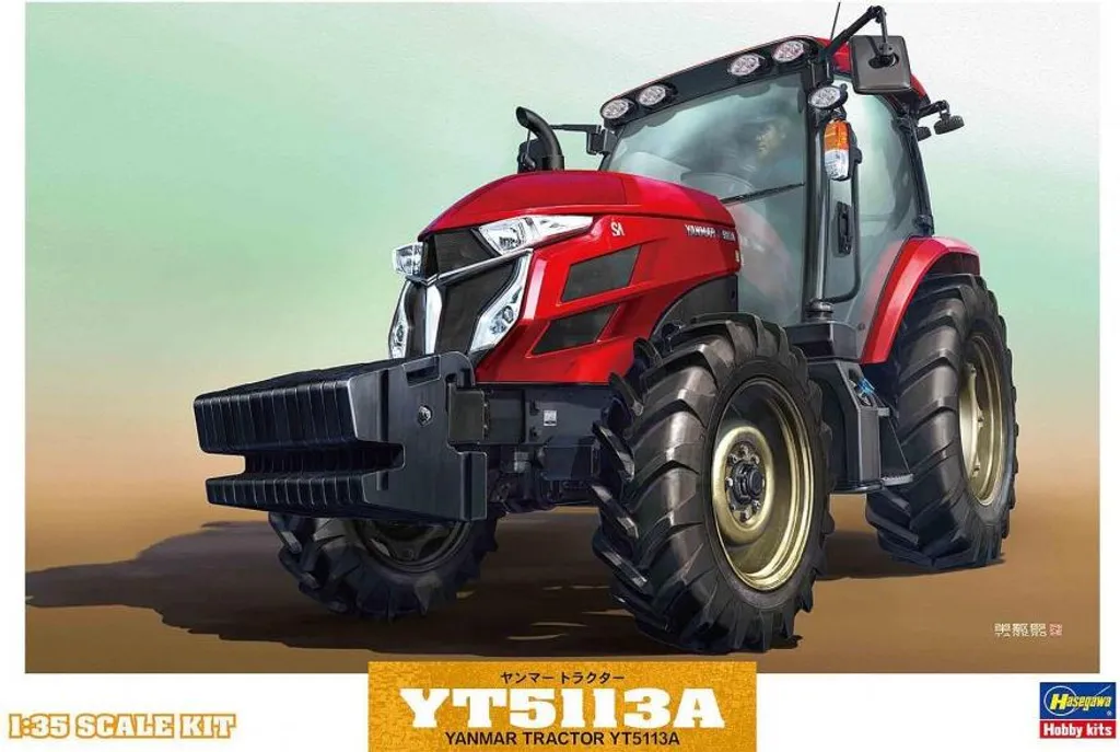 Tracteur Yanmar Y5113A 1:35 : Maquette Premium sans Défaut de Montage