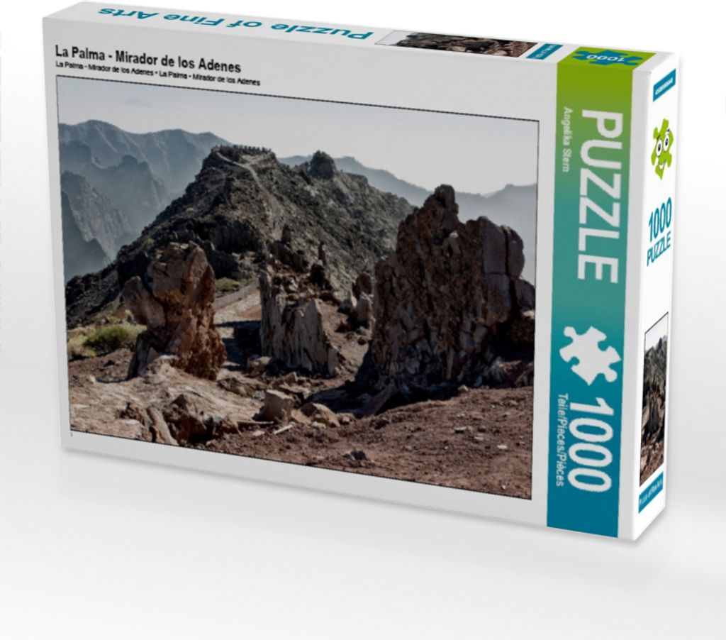 Calvendo La Palma - Mirador de los Adenes 1000 Teile Puzzle quer 640x480mm, Stern Angelika; 7275870