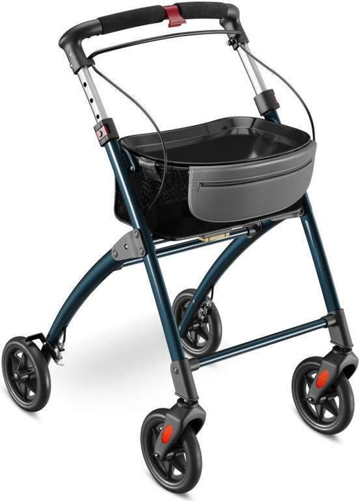ELONEO Rollator d'appartement 54cm de large, pliable et Image du produit 