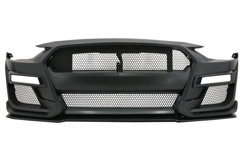 Pare-chocs Avant Mustang Mk6 Facelift 18-19 Look GT500 en ABS Noir
