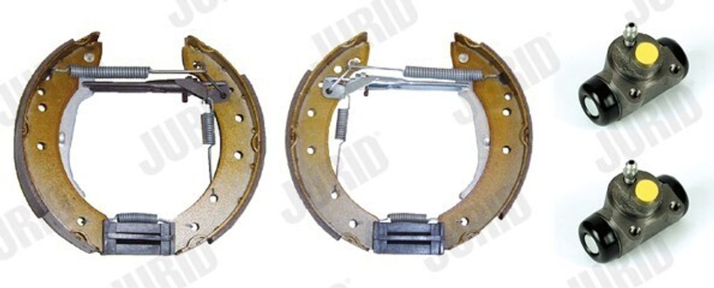 JURID KIT EVO Bremsensatz Trommelbremse Hinten für RENAULT CLIO II (BB0/1/2, CB0/1/2) 381415J