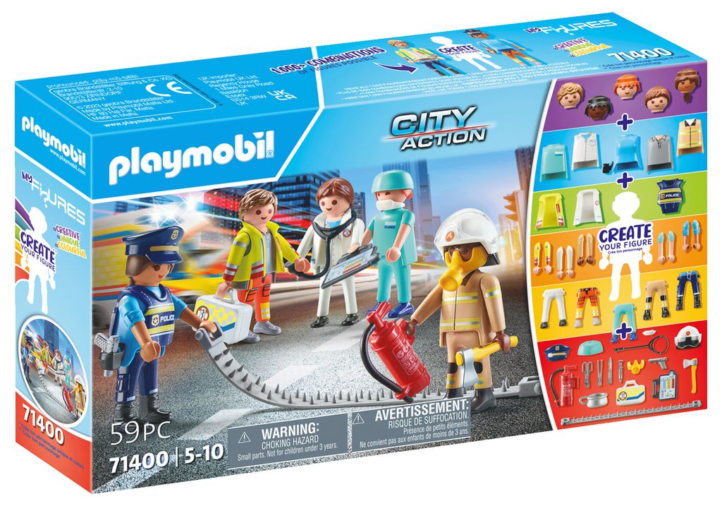 PLAYMOBIL My Figures 71400: My Figures, Rescate Imagen del producto 