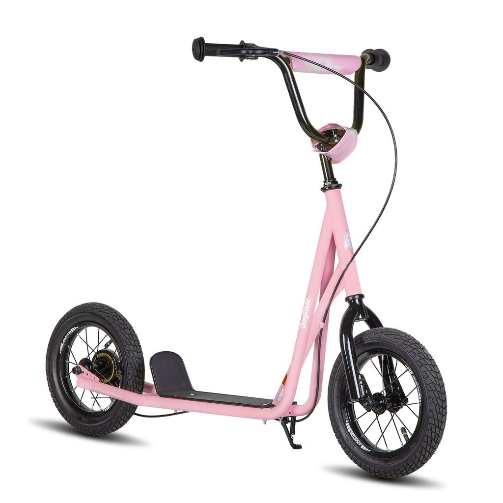 Trottinette rose robuste de 12 pouces pour les aventures en Image du produit 