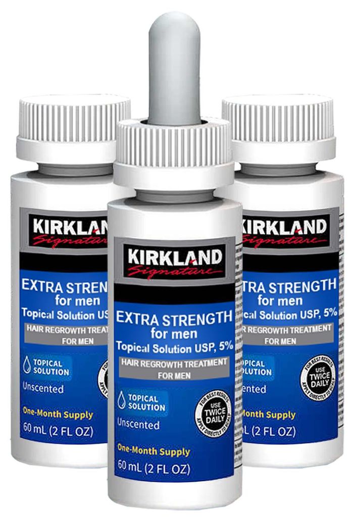 Lösungsset, Kirkland Signature, Minoxidil 5%, Produktbild 