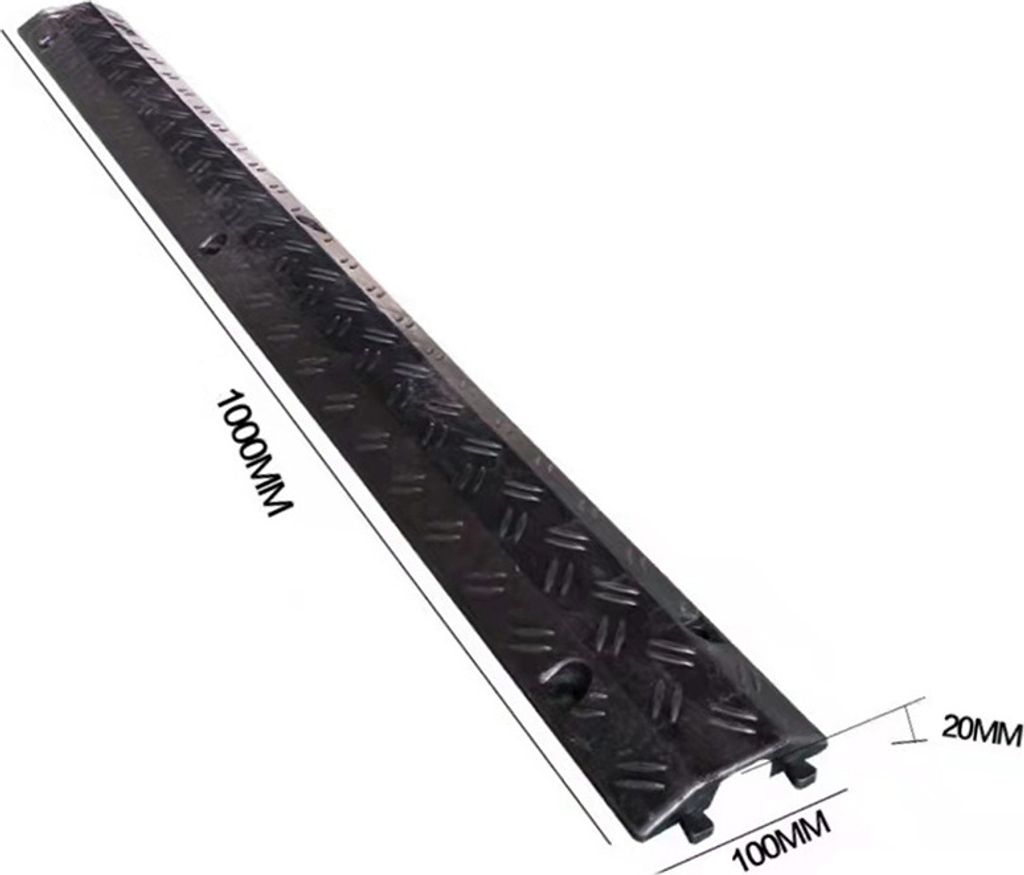Krycí lišta na kabeláž, 1100 x 100 mm, černá Obrázek produktu 19