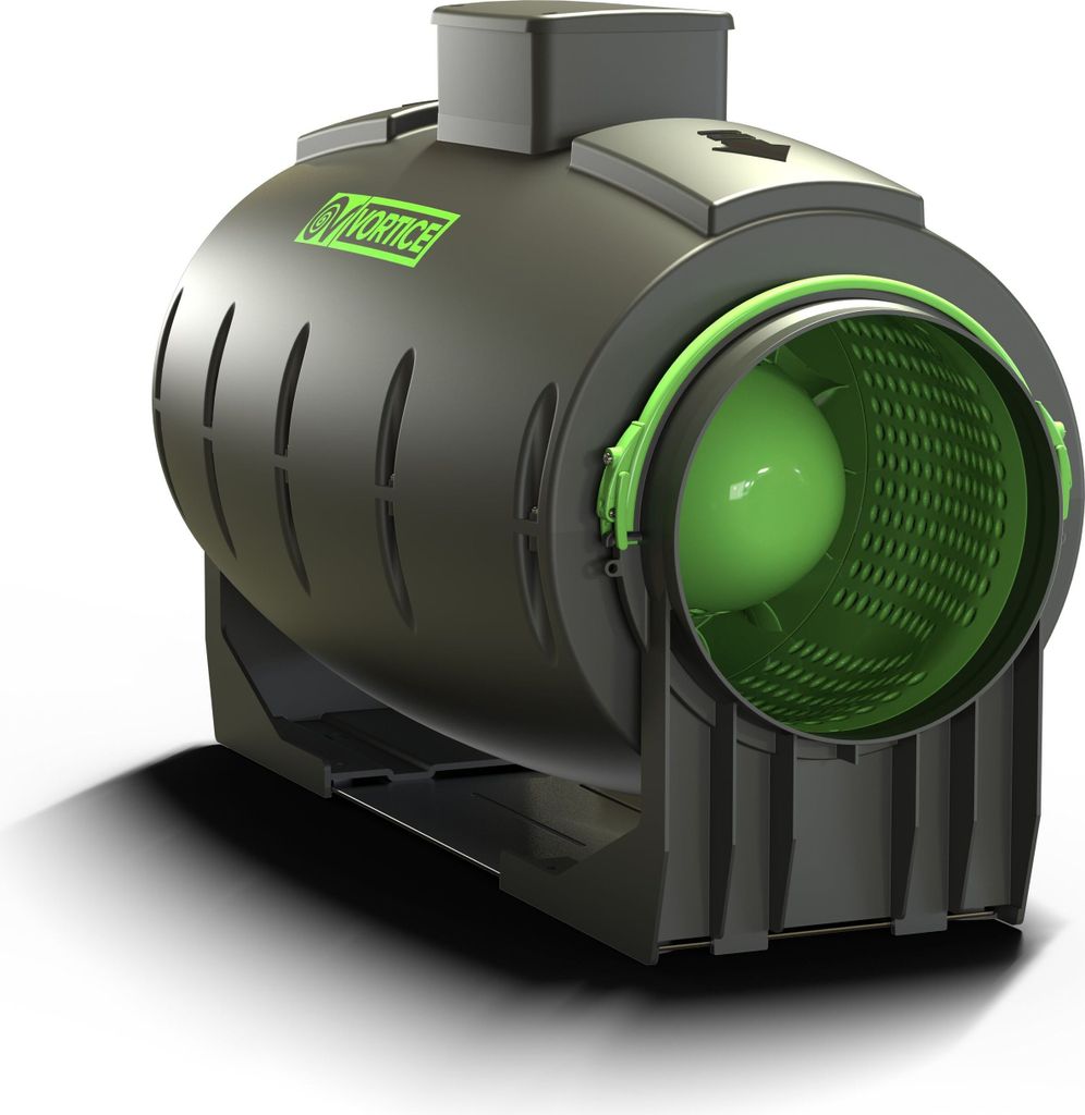 Schallgedämmter Energiespar Rohrventilator Lineo 200 Quiet ES Luftleistung bis 1145 m³/h