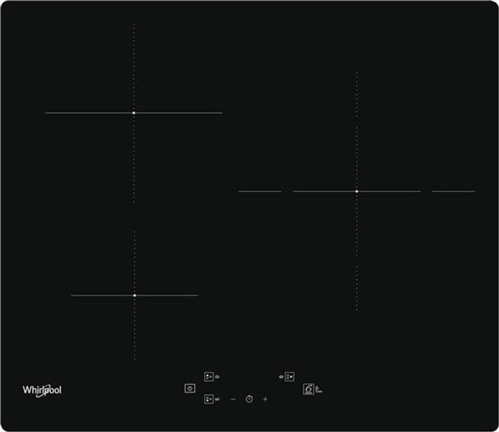 Table de cuisson à induction 60cm 3 feux 7200w noir - Image du produit 