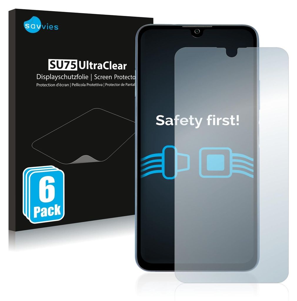 6x Für ZTE Blade A71 Schutzfolie Savvies Displayschutz Produktbild 