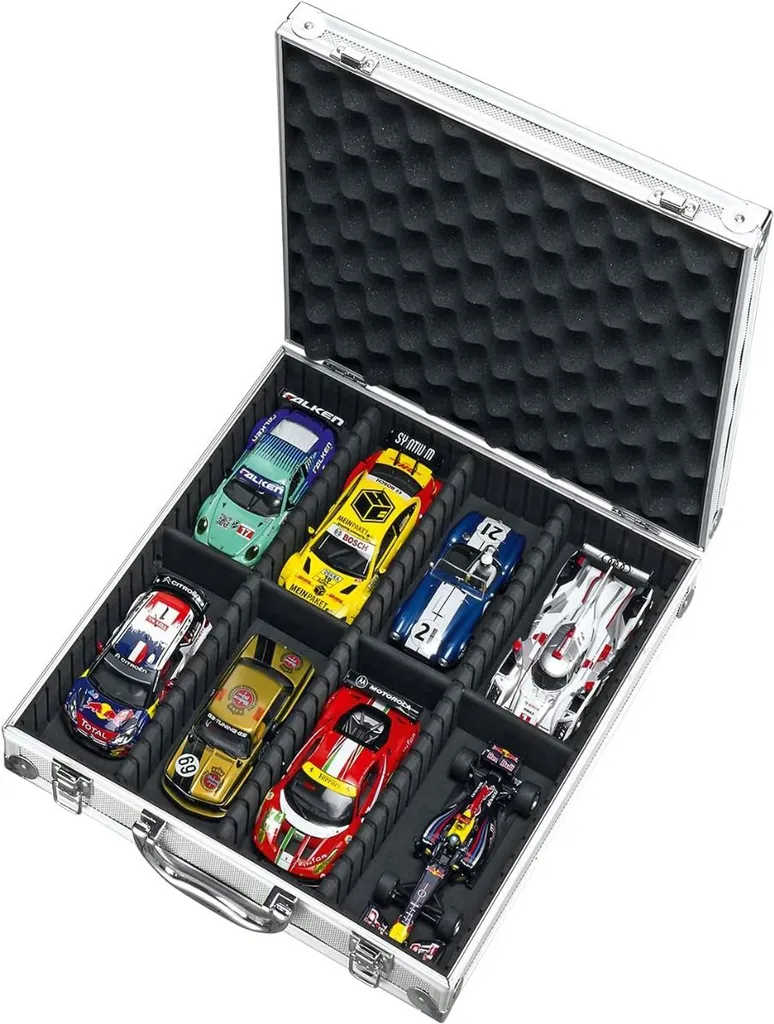 Mallette de Rangement 70460 pour 8 Voitures de Circuit 1:32