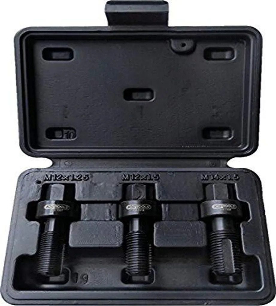 Solution pour filetages de roue foirés : Kit KS TOOLS 3 pcs 150.1355 - 9