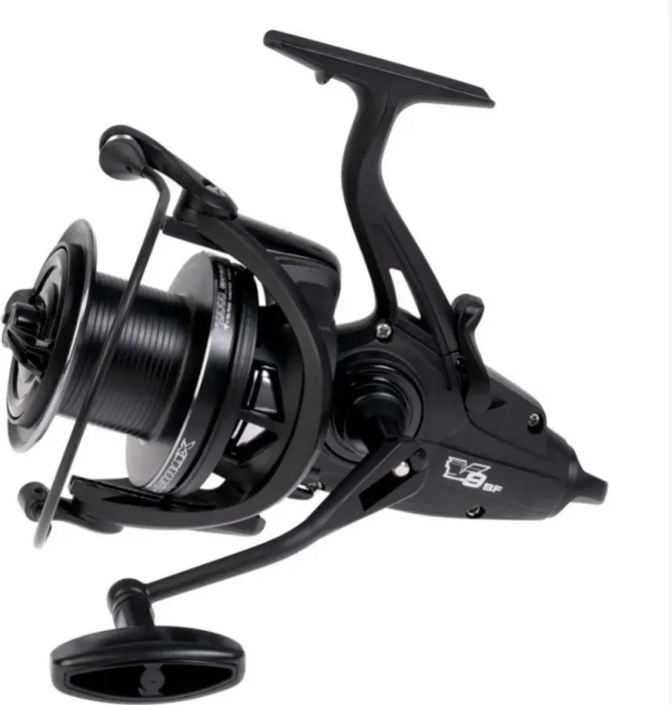 Moulinet Virux V9bf Carpe 10000 Noir Idéal pour Pêche en Lac et Rivière