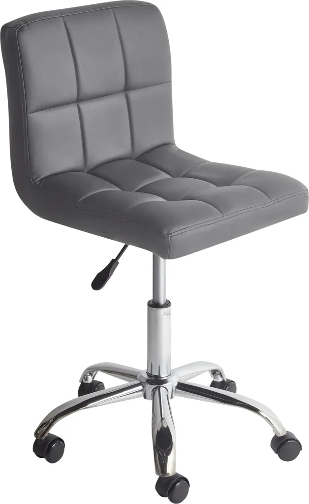 Évitez le mal de dos avec la chaise Marion grise réglable Lumarko