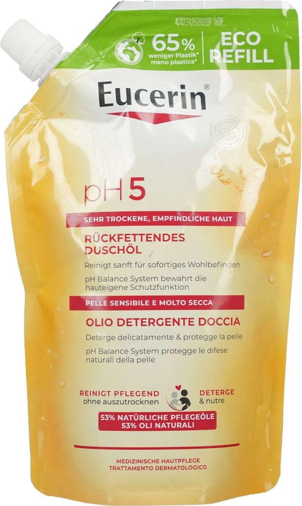 EUCERIN pH5 Duschöl empfindliche Haut Nachfüll 400ml PZN 13889038