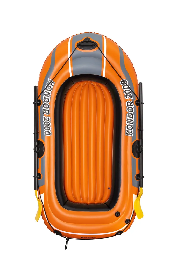Bateau de plage pour lac et mer Bestway Hydro-Force Raft Set 61062 - 17