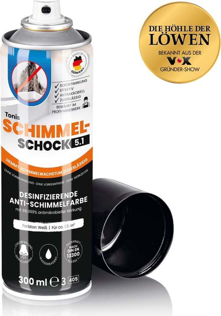 Tonis Schimmelschock Schimmelspray 5.1 300ml weiß Produktbild 