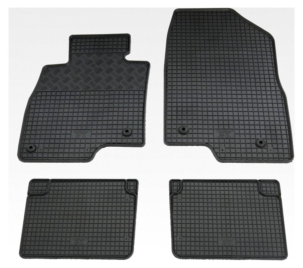 Gummifußmatten Set, 4-teilig, für Mazda 3 und Mazda 6