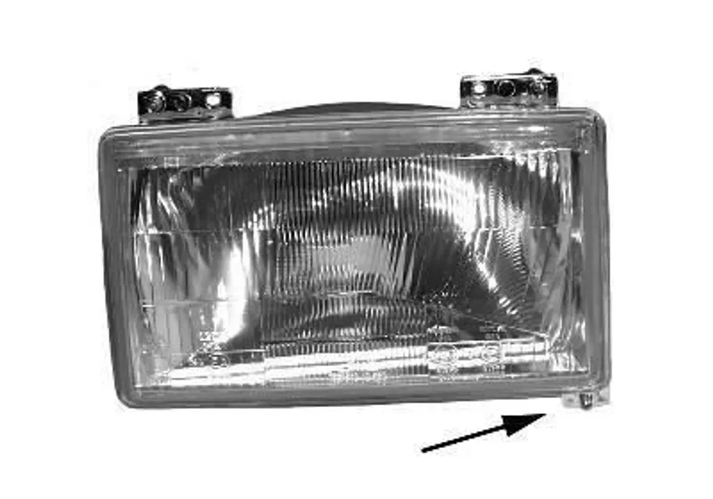 Faro Destro Van Wezel per Citroen C25 Fiat Ducato Peugeot J5 | Ricambio H4