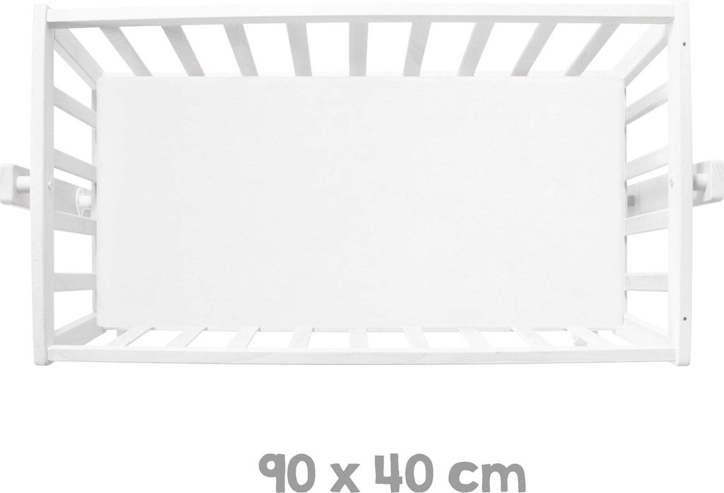 roba Komplettwiegenset  'Adam & Eule' (40x90cm), weiß, mit Produktbild 7