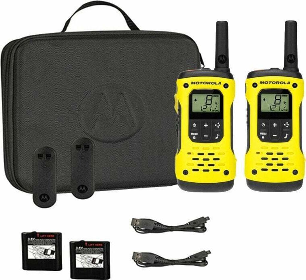 Walkie-Talkie Motorola T92H2O (2 Pcs) Gelb Schwarz Produktbild 21