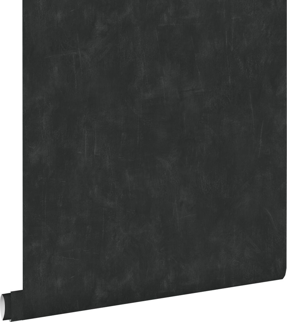 ESTAhome Tapete mit malerischem Effekt Schwarz - 136408 - Produktbild 