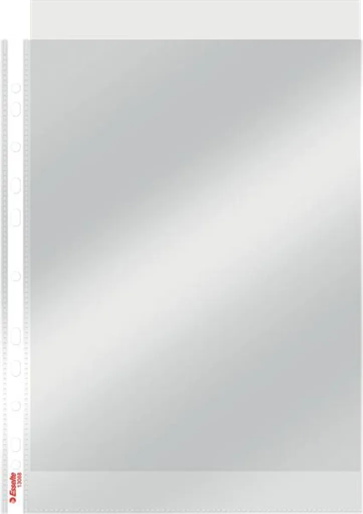 Foglietti Esselte A4 Standard 0.08mm - Archiviazione PP Alta Resistenza