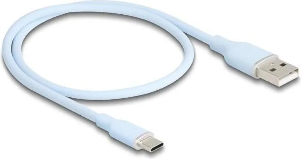 DELOCK Cavo USB 2.0 USB Type-A St > USB Type-C St 0,5 m blu