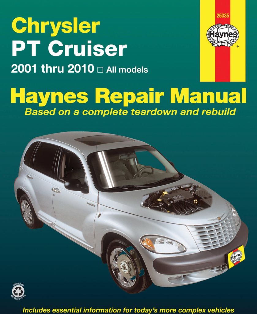 Chrysler PT Cruiser (01-10) Haynes Repair Manual (USA)