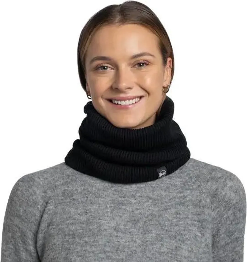 Scaldacollo BUFF Knitted & Polar Nero | Termicità Professionale - 3