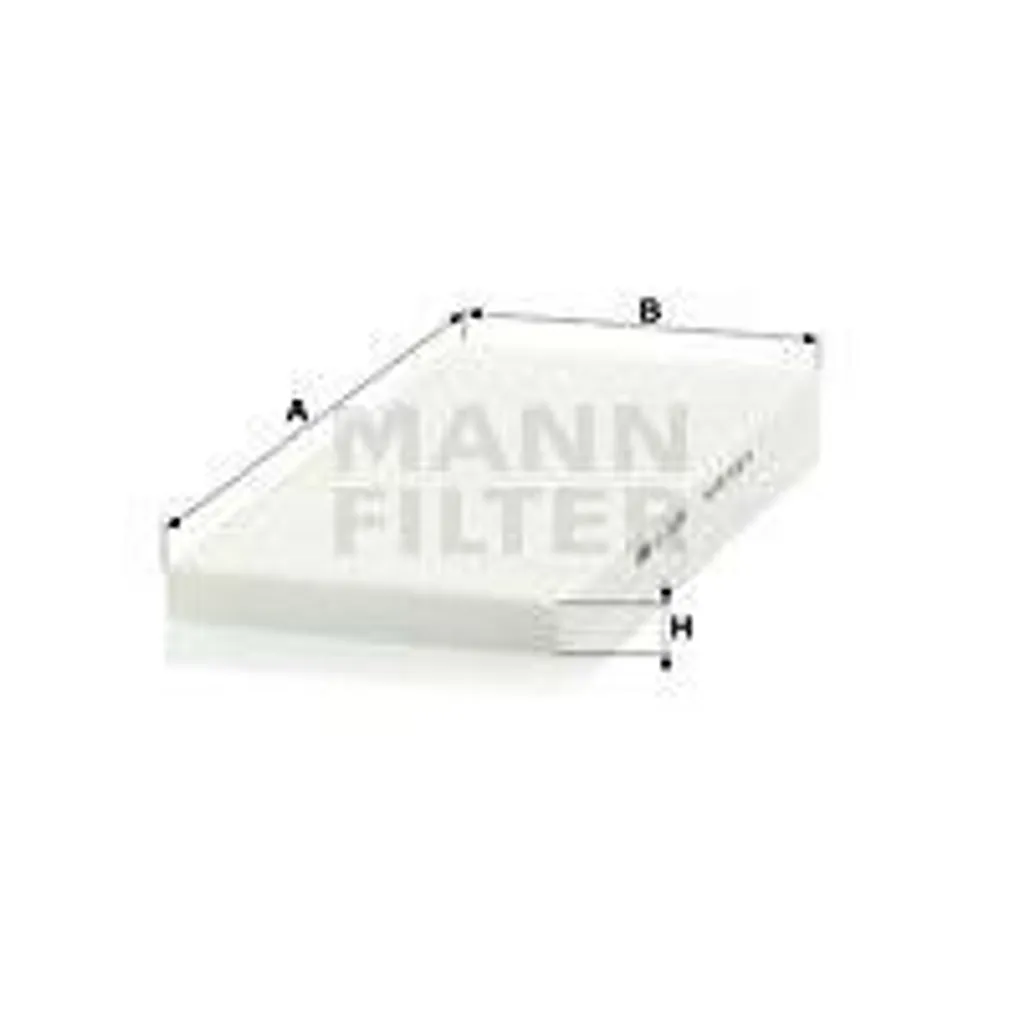 Filtre Habitacle Haute Efficacité CU 3138 MANN-FILTER pour Berlines Lancia