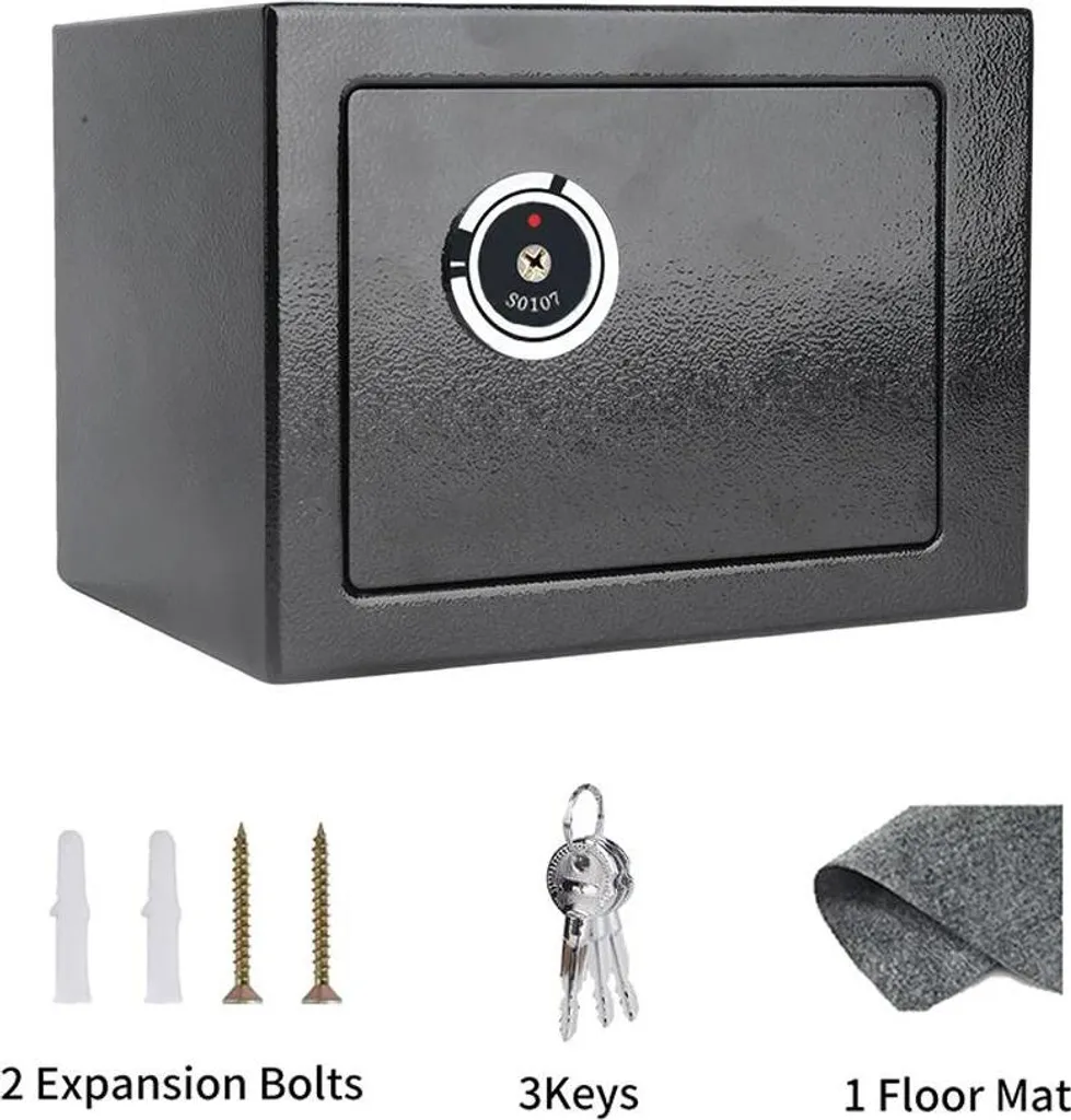 Boîte sécurisée pour bureau et maison, structure acier haute sécurité - 2