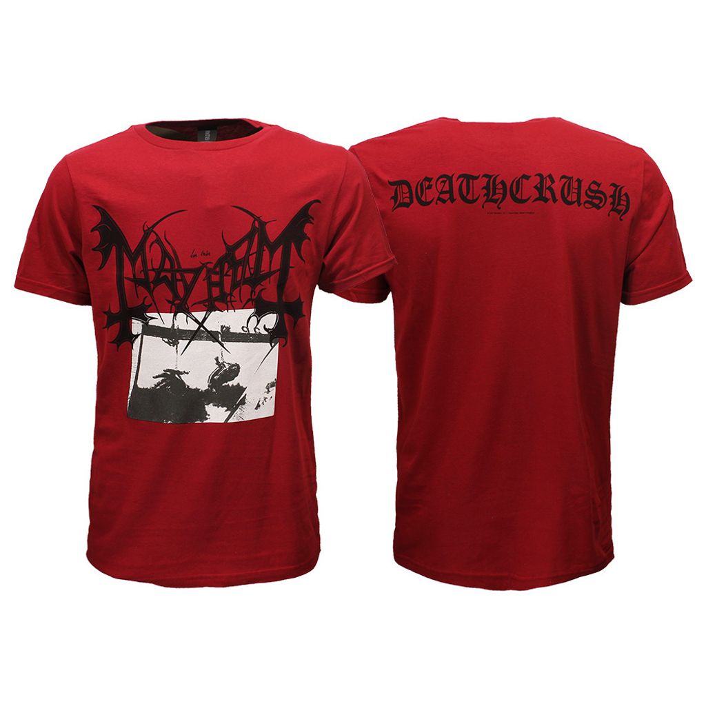 Mayhem Deathcrush T-Shirt – Offizielles Merchandise - L