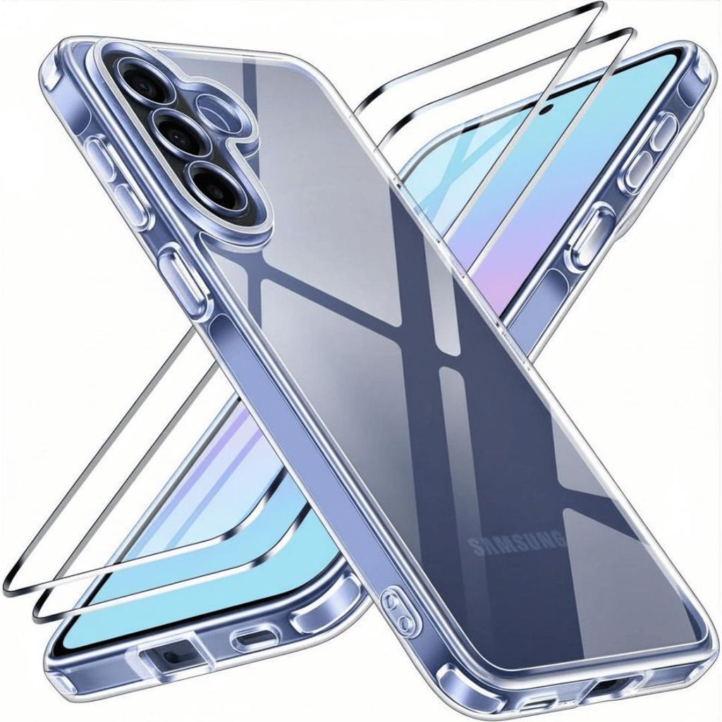 Hülle + 2X Schutzglas für Samsung Galaxy A57 5G Panzerglas Produktbild 