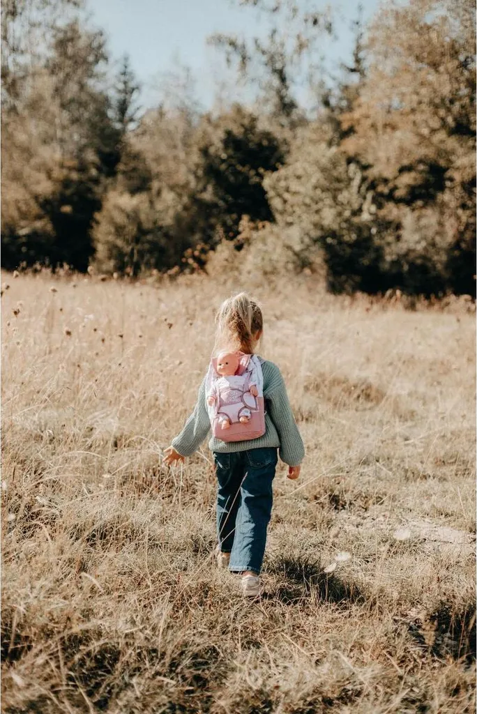 Sac à dos Smoby Rose - Accessoire de Poupée Ergonomique pour Enfants