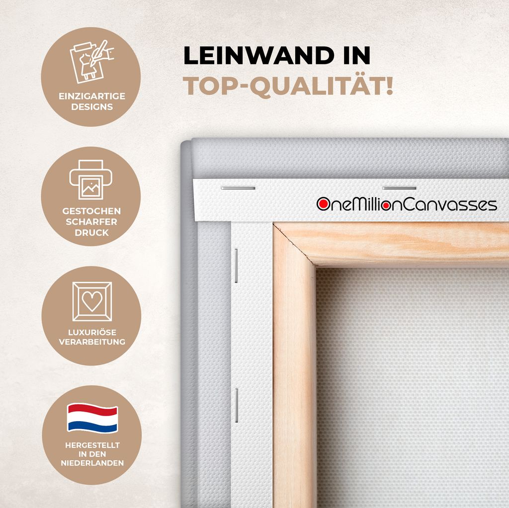 OneMillionCanvasses - Leinwandbilder - 90x140 cm, Turm von Pisa - Italien - Europa, Wandbilder Kunstdruck Wanddekoration - Wandschmucke - Schlafz...