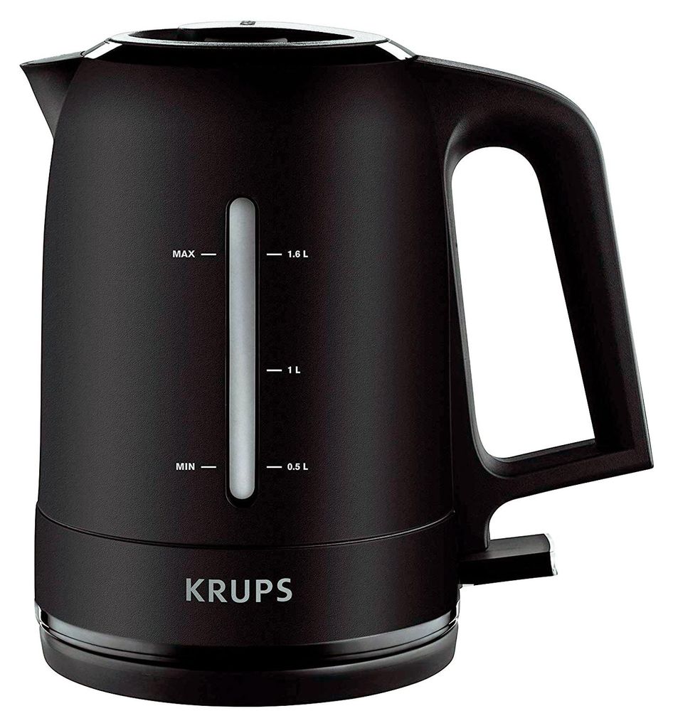 Krups BW2448, 1,6 l, Czarny, Plastik, Wskaźnik poziomu Zdjęcie produktu 