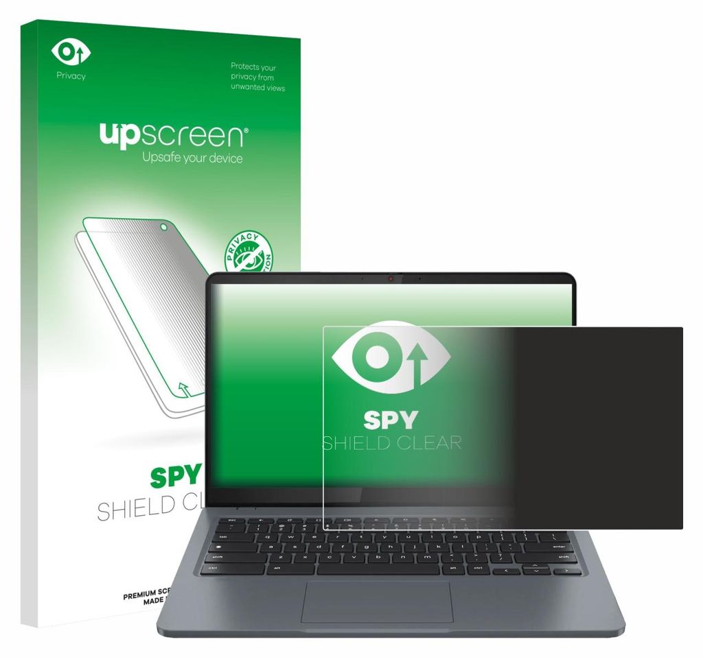 Für Lenovo IdeaPad Slim 3 Chromebook Gen 8 14" Sichtschutzfolie Schutzfolie upscreen Anti-Spy Privacy Sichtschutz Blickschutz Display Schutz Folie...
