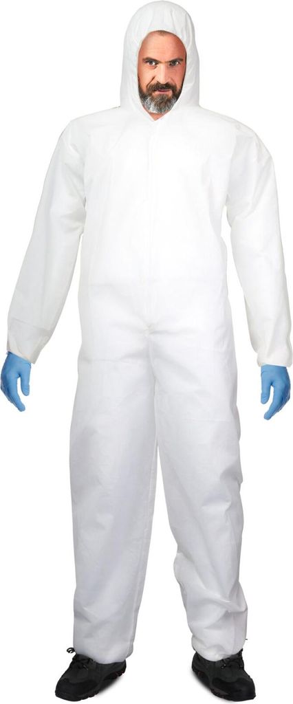 Weisser Schutzanzug, 50G/M2, "3Xl", Ce, Lahti